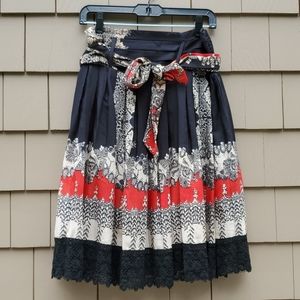 NWOT CB Established 1962 A-line pleated skirt.